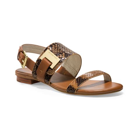 michael michael kors guiliana flat sandal 